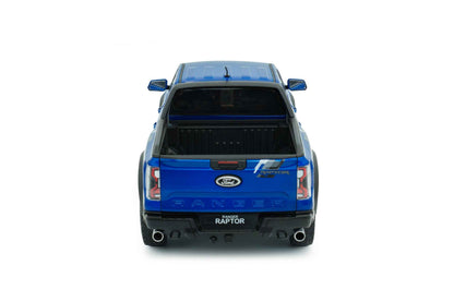 Solido 2024 Ford Ranger Raptor Crew Cab Pickup Truck Blue Lightning 1:18 Cartsfy Inc.