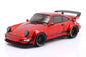 Solido 2024 Porsche 911 964 RWB Red Chrome Metallic Exclusive 1:18 Cartsfy Inc.