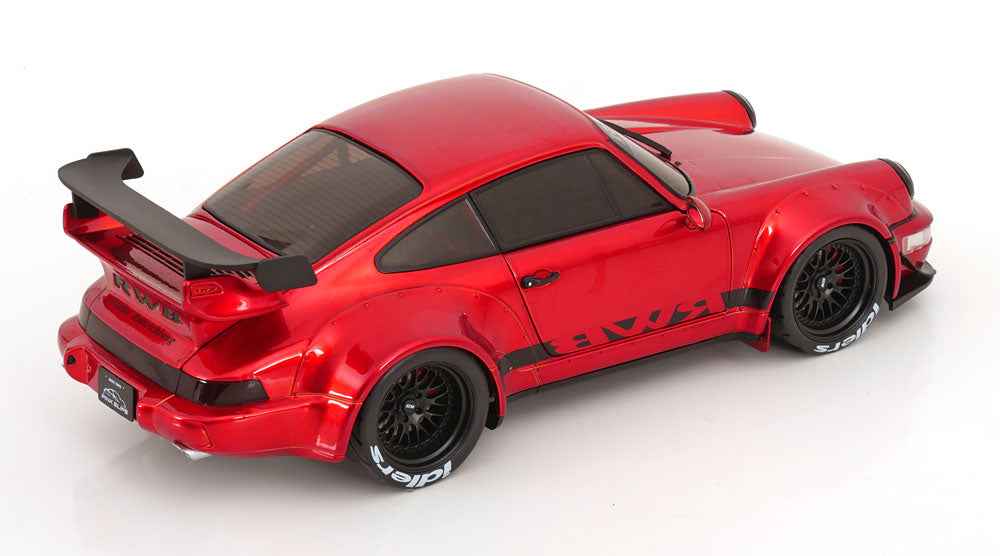 Solido 2024 Porsche 911 964 RWB Red Chrome Metallic Exclusive 1:18 Cartsfy Inc.