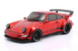 Solido 2024 Porsche 911 964 RWB Red Chrome Metallic Exclusive 1:18 Cartsfy Inc.