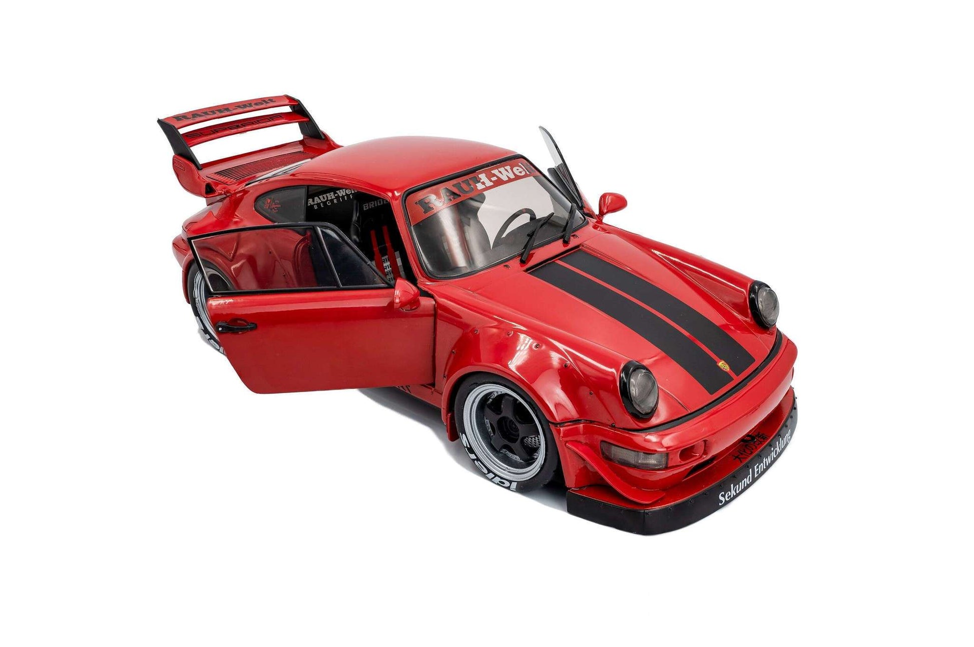 Solido 2024 Porsche 911 964 RWB Taikano Kaishin Red 1:18 STM Diecast Default Title Default Title-