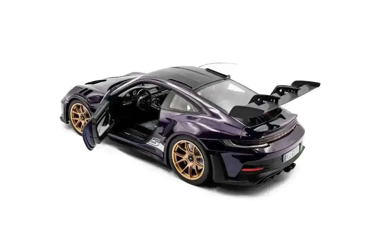Solido 2024 Porsche 911 992 GT3 RS Weissach Pack Purple Ultraviolet 1:18 Cartsfy Inc.