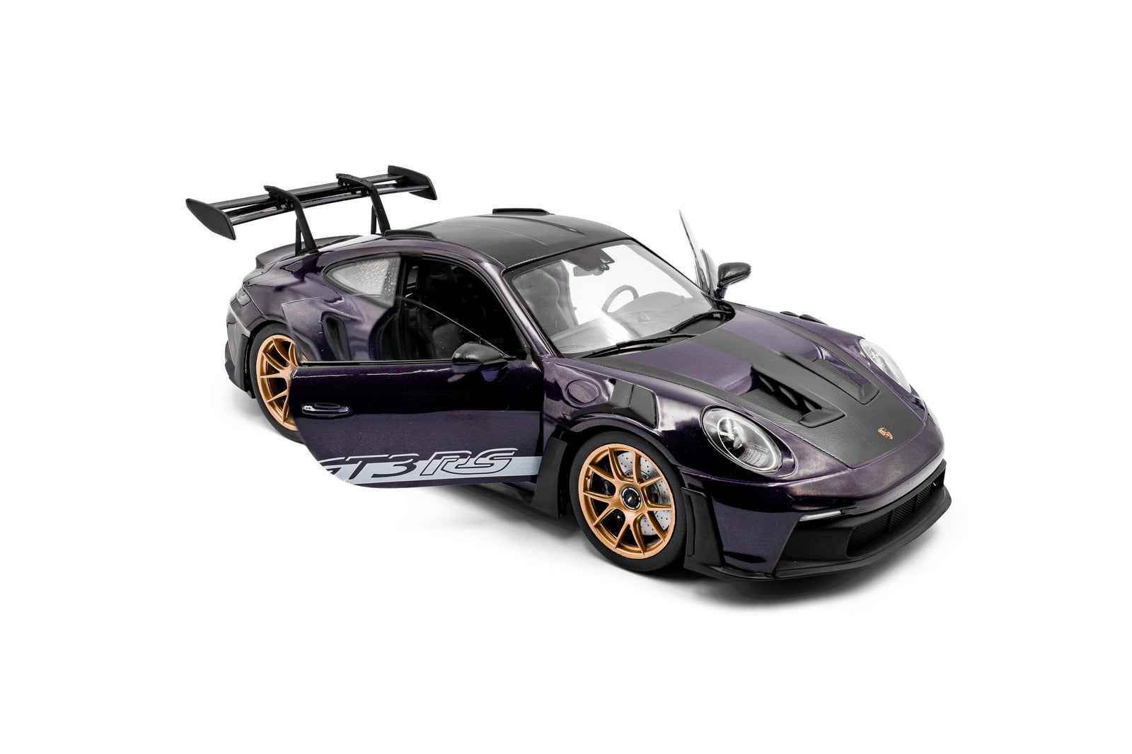 Solido 2024 Porsche 911 992 GT3 RS Weissach Pack Purple Ultraviolet 1:18 Cartsfy Inc.