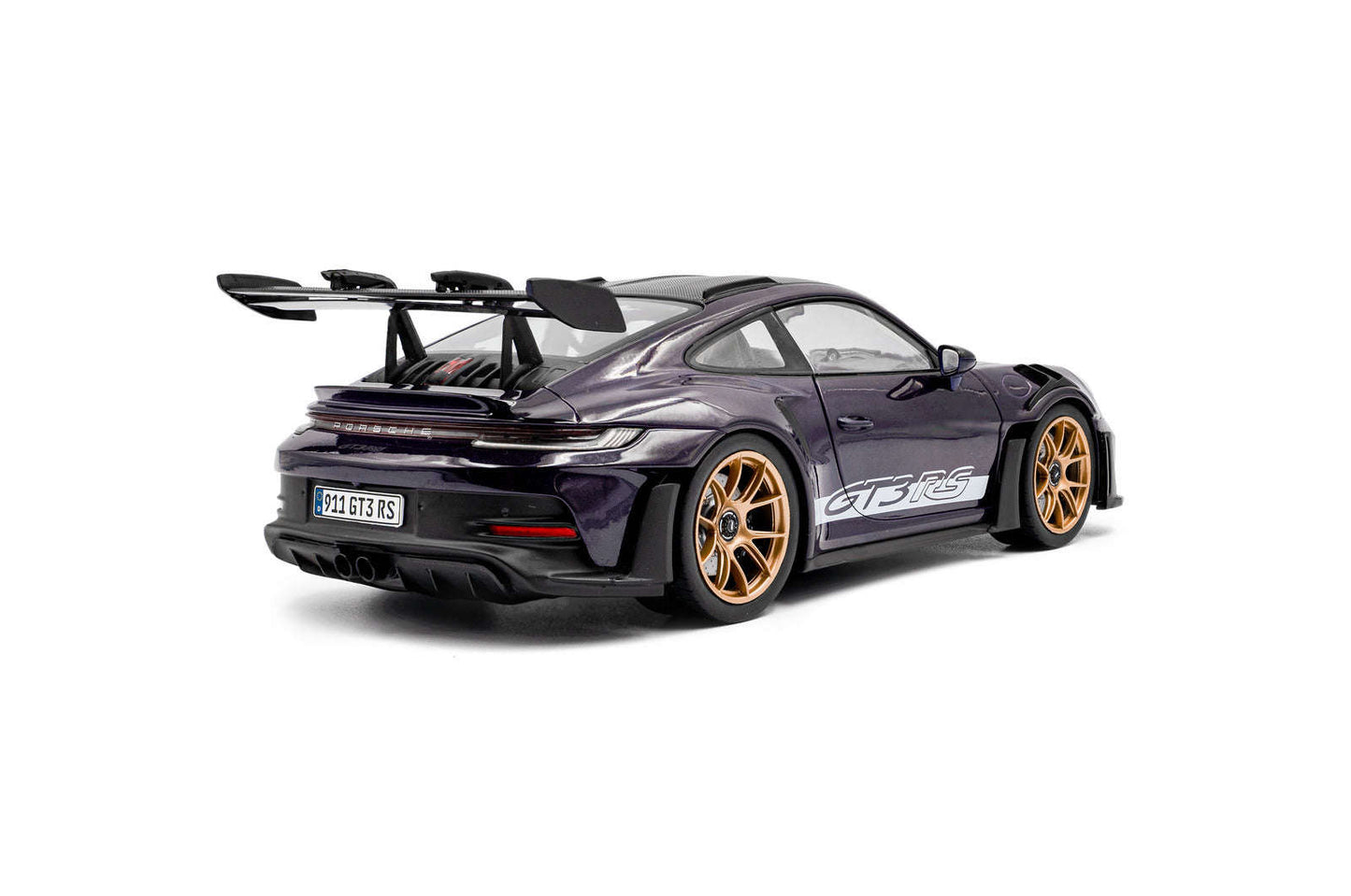 Solido 2024 Porsche 911 992 GT3 RS Weissach Pack Purple Ultraviolet 1:18 Cartsfy Inc.