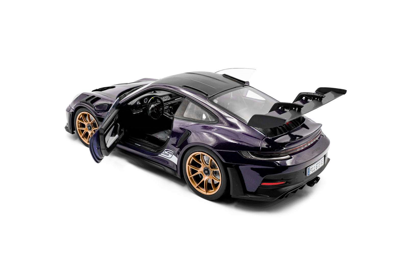 Solido 2024 Porsche 911 992 GT3 RS Weissach Pack Purple Ultraviolet 1:18 STM Diecast Default Title Default Title-