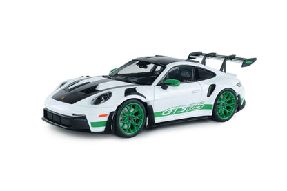 Solido 2024 Porsche 911 992 GT3 RS Weissach Pack White w/ Green Wheels 1:18 STM Diecast Default Title Default Title-