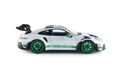 Solido 2024 Porsche 911 992 GT3 RS Weissach Pack White w/ Green Wheels 1:18 STM Diecast Default Title Default Title-