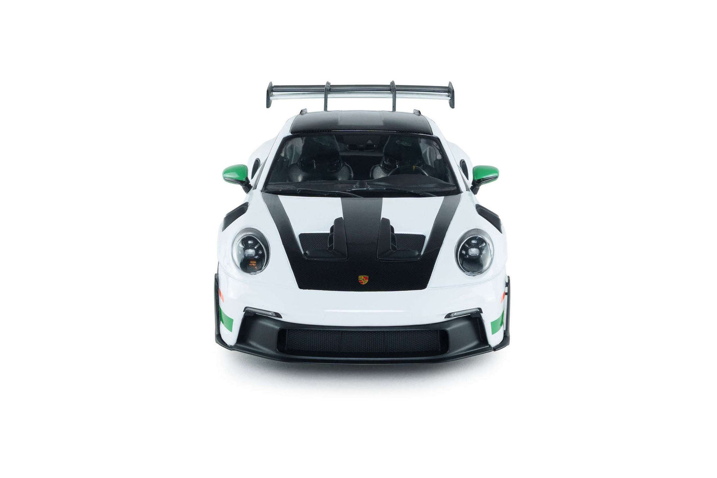 Solido 2024 Porsche 911 992 GT3 RS Weissach Pack White w/ Green Wheels 1:18 STM Diecast Default Title Default Title-