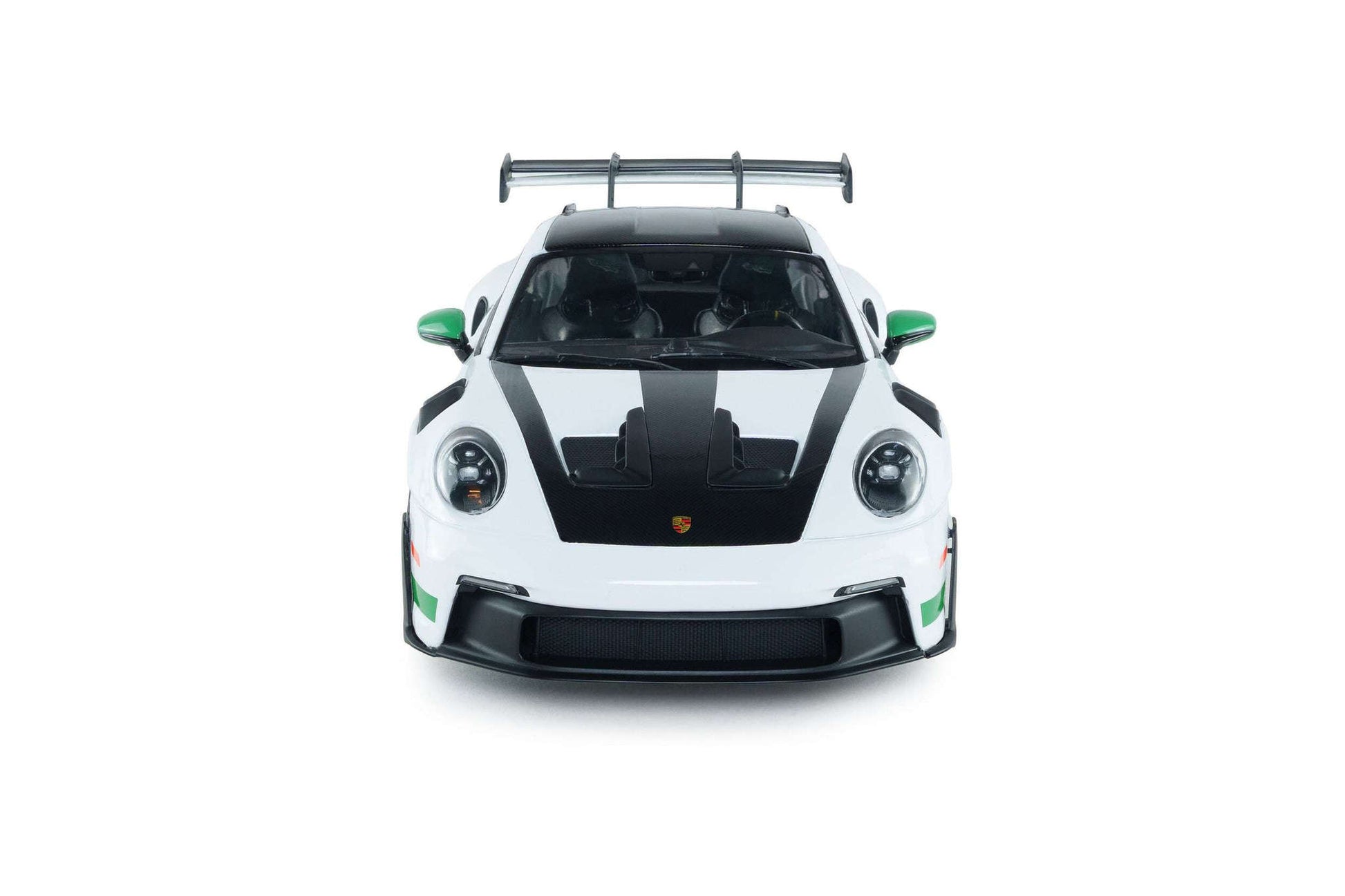Solido 2024 Porsche 911 992 GT3 RS Weissach Pack White w/ Green Wheels 1:18 STM Diecast Default Title Default Title-
