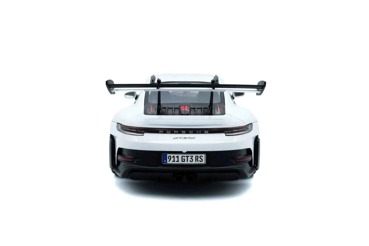 Solido 2024 Porsche 911 992 GT3 RS White w/ Indigo Blue Wheels and Deco 1:18 STM Diecast Default Title Default Title-