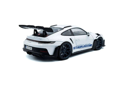 Solido 2024 Porsche 911 992 GT3 RS White w/ Indigo Blue Wheels and Deco 1:18 STM Diecast Default Title Default Title-