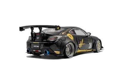 Solido 2024 Toyota GR86 LBWK Body Kit Black & Gold 1:18 STM Diecast Default Title Default Title-