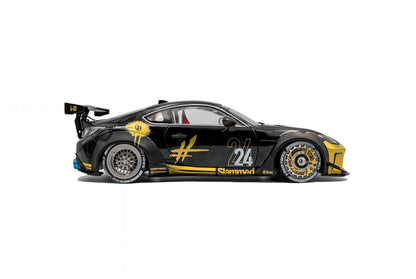 Solido 2024 Toyota GR86 LBWK Body Kit Black & Gold 1:18 Cartsfy Inc.