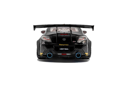 Solido 2024 Toyota GR86 LBWK Body Kit Black & Gold 1:18 Cartsfy Inc.