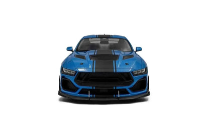 Solido 2025 Ford Shelby Mustang Super Snake Grabber Blue w/ Black Stripes 1:18 Cartsfy Inc.