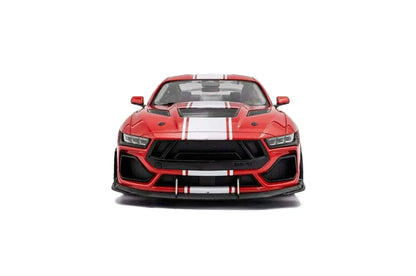 Solido 2025 Ford Shelby Mustang Super Snake Red w/ White Stripes 1:18 Cartsfy Inc.