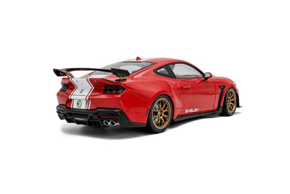 Solido 2025 Ford Shelby Mustang Super Snake Red w/ White Stripes 1:18 Cartsfy Inc.