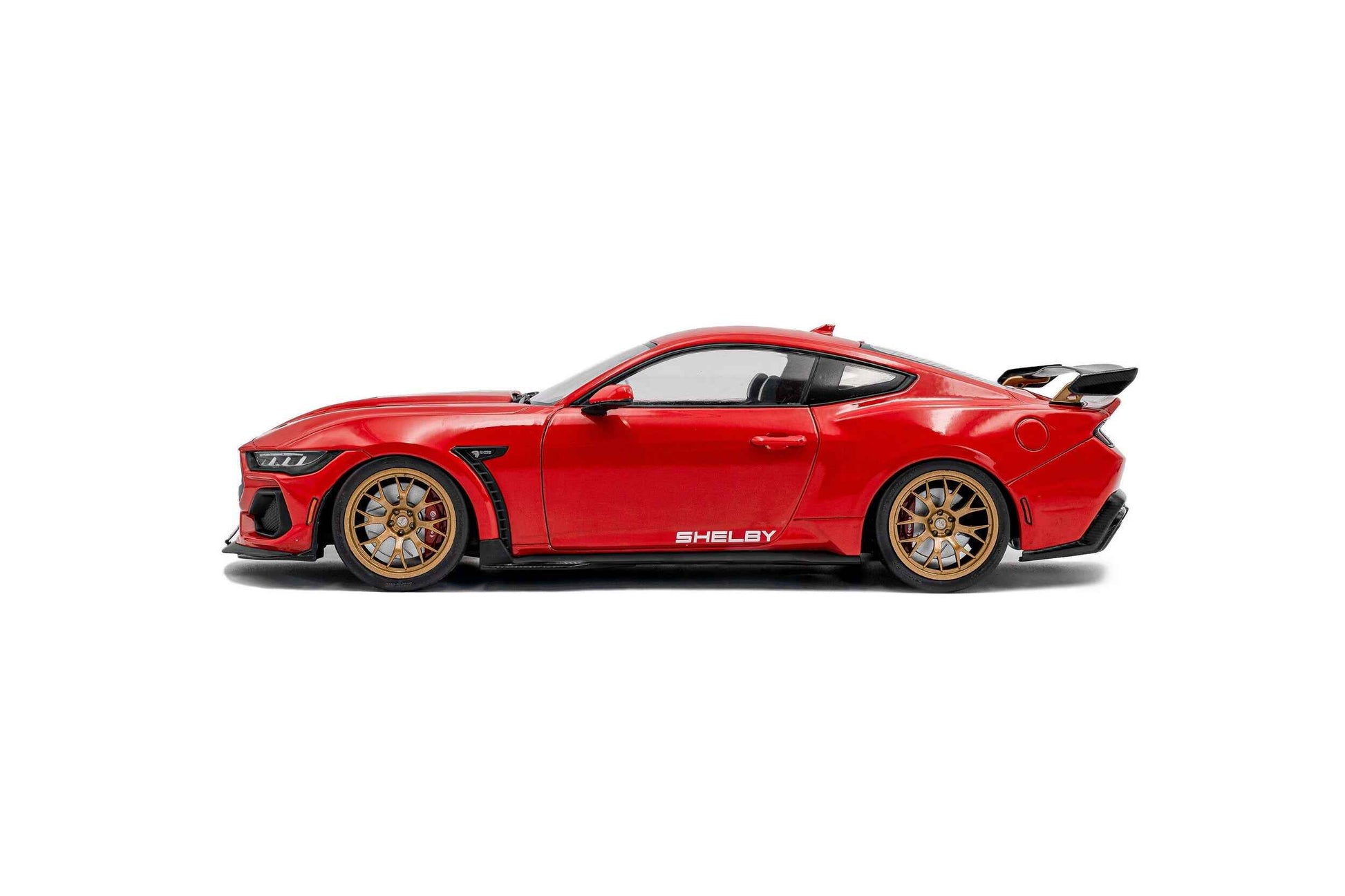 Solido 2025 Ford Shelby Mustang Super Snake Red w/ White Stripes 1:18 Cartsfy Inc.