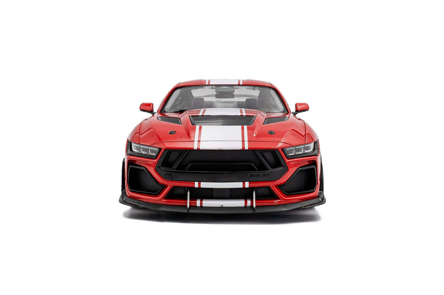 Solido 2025 Ford Shelby Mustang Super Snake Red w/ White Stripes 1:18 Cartsfy Inc.