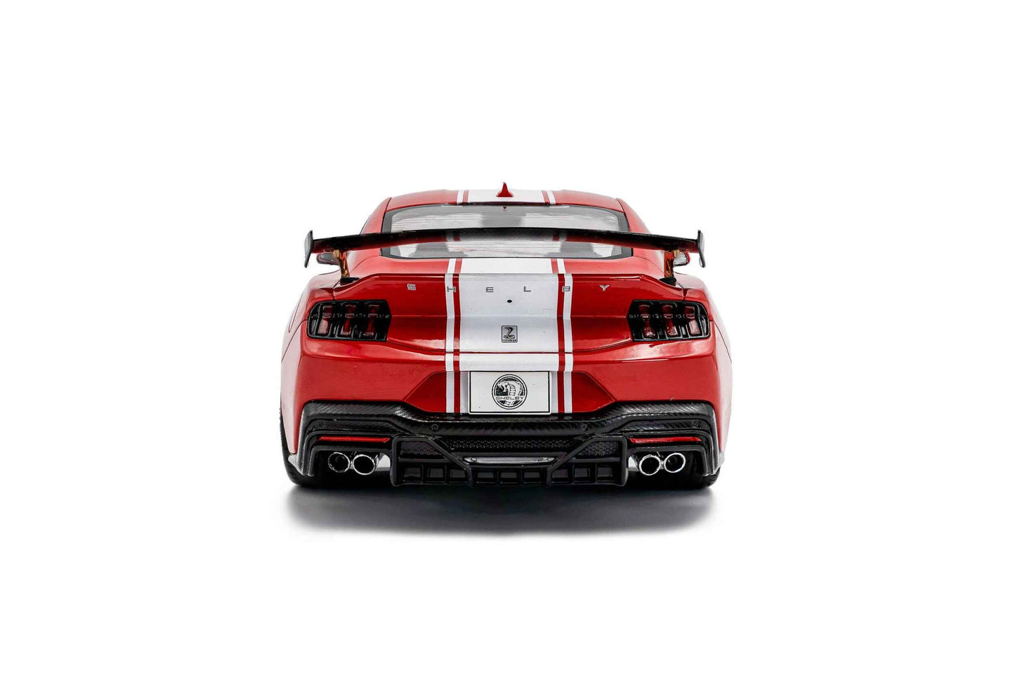 Solido 2025 Ford Shelby Mustang Super Snake Red w/ White Stripes 1:18 Cartsfy Inc.