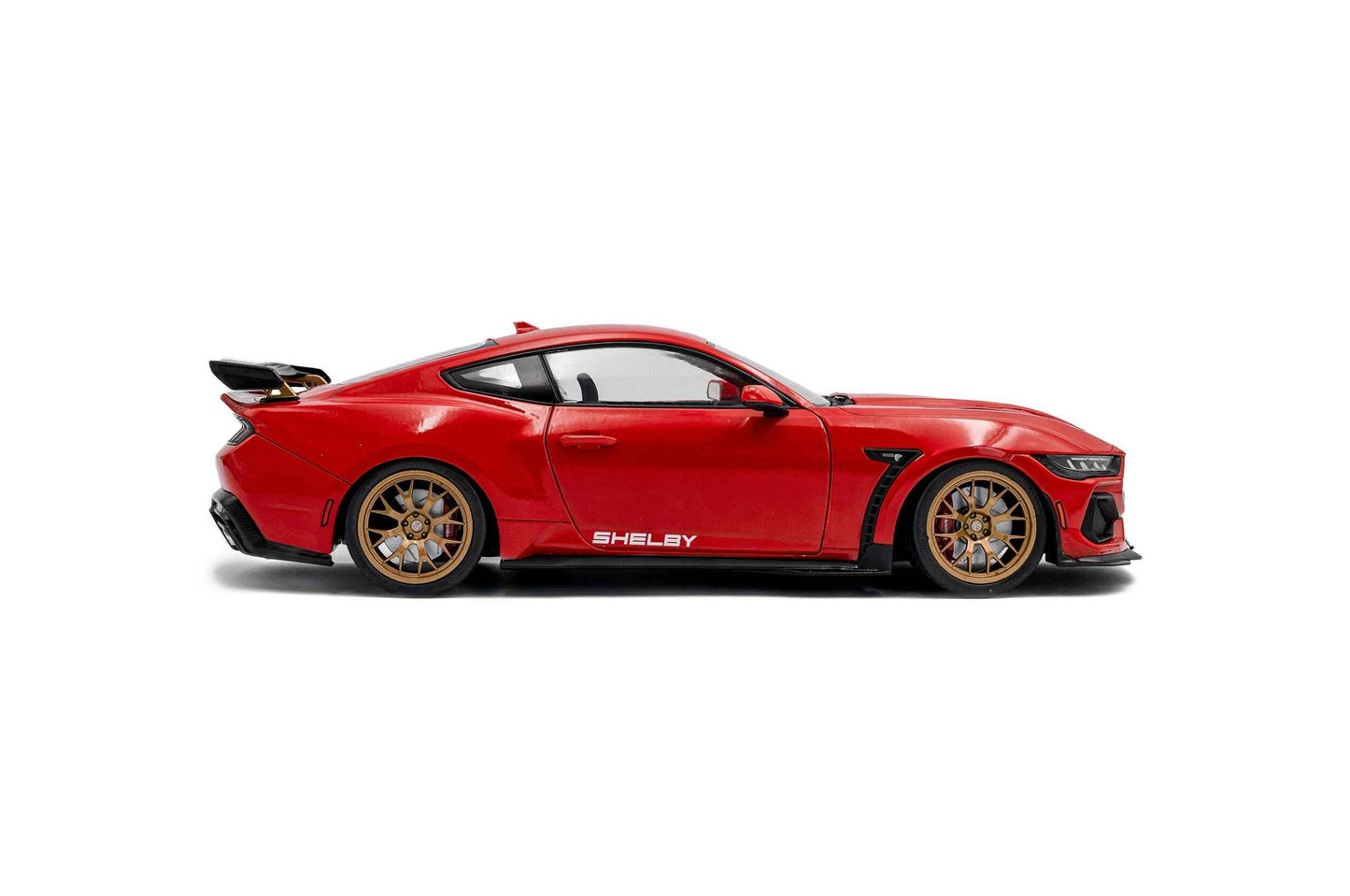 Solido 2025 Ford Shelby Mustang Super Snake Red w/ White Stripes 1:18 Cartsfy Inc.