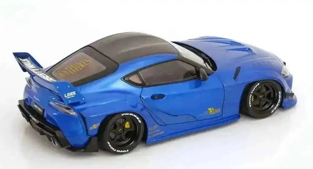 Solido 2025 Toyota GR Supra A90 Liberty Walk Blue Metallic 1:18 Cartsfy Inc.