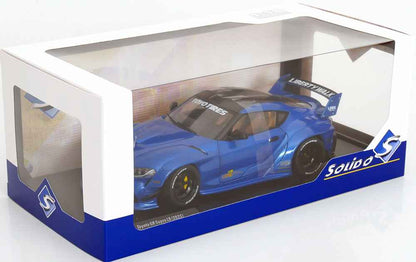 Solido 2025 Toyota GR Supra A90 Liberty Walk Blue Metallic 1:18 Cartsfy Inc.