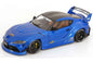 Solido 2025 Toyota GR Supra A90 Liberty Walk Blue Metallic 1:18 Cartsfy Inc.