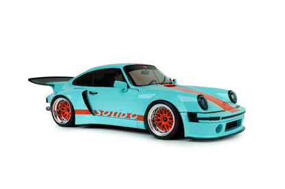 Solido 2026 Porsche 911 KS-R Blue & Orange Khyzyl Saleem 1:18 STM Diecast Default Title Default Title-