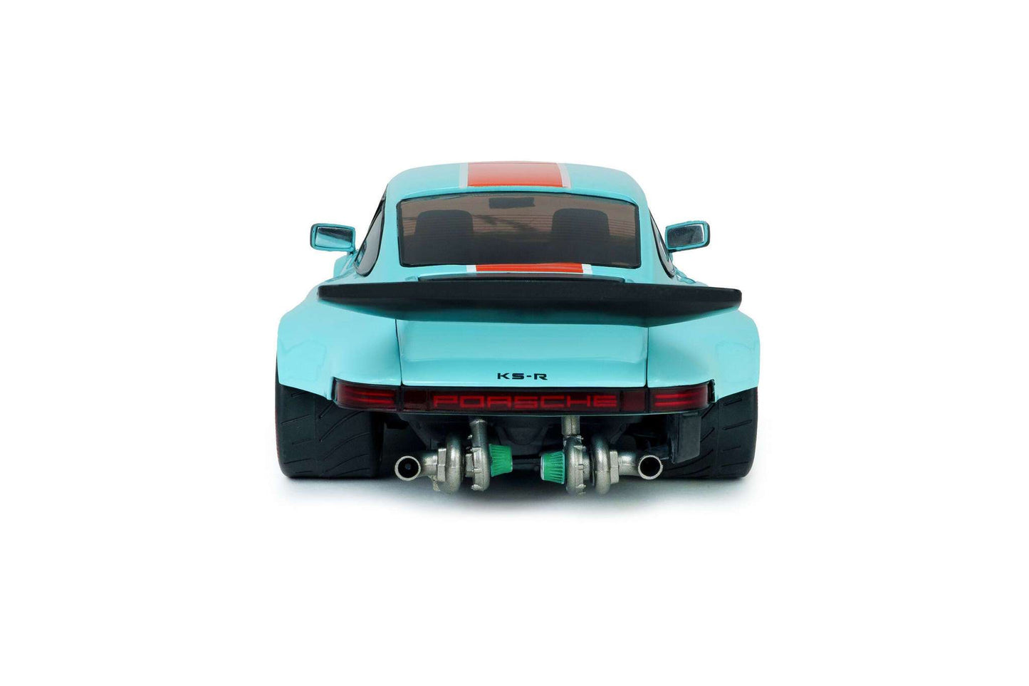 Solido 2026 Porsche 911 KS-R Blue & Orange Khyzyl Saleem 1:18 STM Diecast Default Title Default Title-