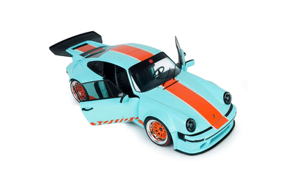Solido 2026 Porsche 911 KS-R Blue & Orange Khyzyl Saleem 1:18 STM Diecast Default Title Default Title-