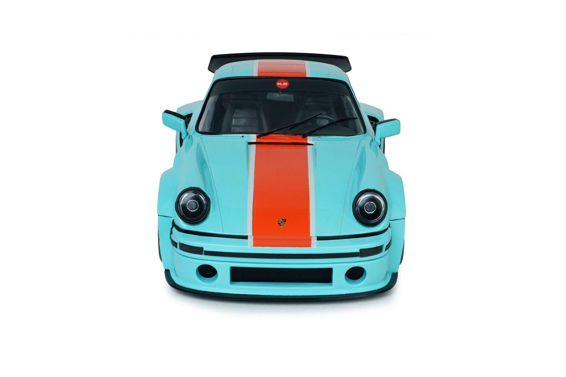 Solido 2026 Porsche 911 KS-R Blue & Orange Khyzyl Saleem 1:18 STM Diecast Default Title Default Title-