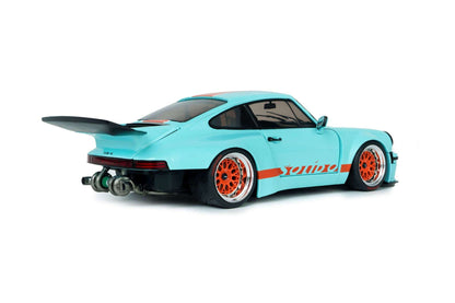 Solido 2026 Porsche 911 KS-R Blue & Orange Khyzyl Saleem 1:18 STM Diecast Default Title Default Title-