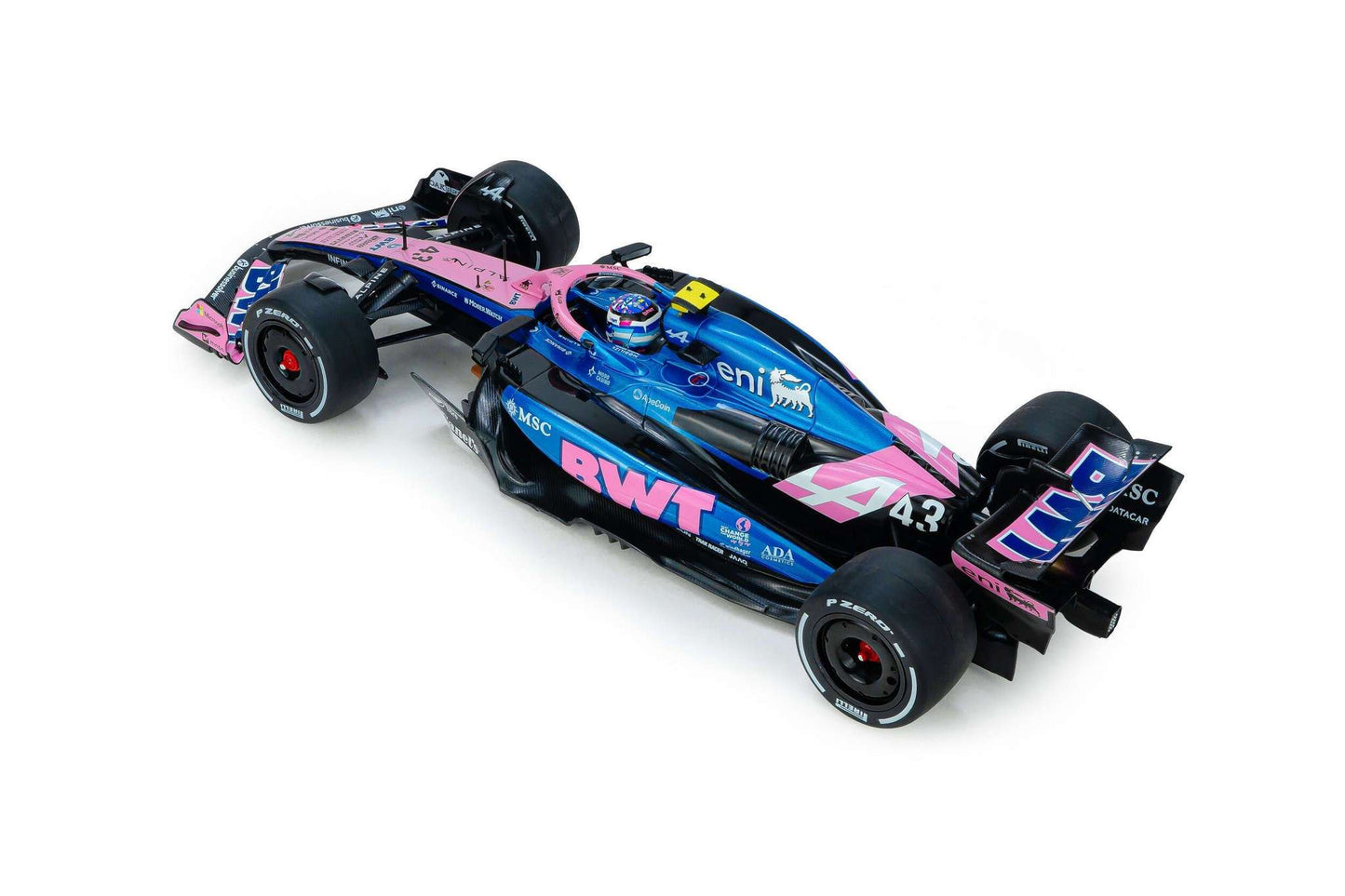Solido Alpine F1 Team A525 #43 Colapinto Canada GP 2025 Pink 1:18 STM Diecast Default Title Default Title-