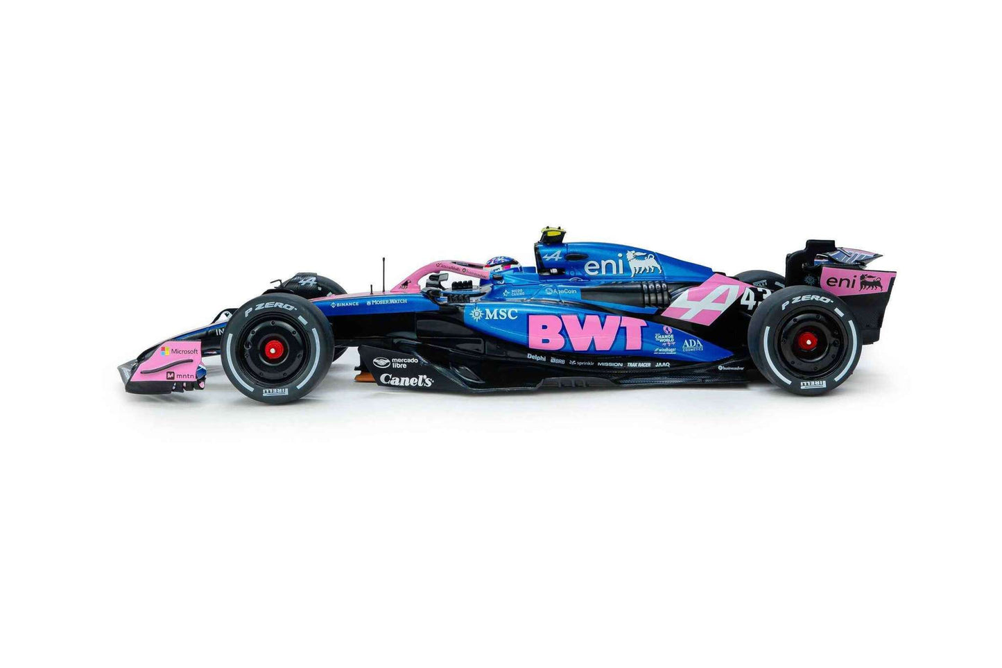 Solido Alpine F1 Team A525 #43 Colapinto Canada GP 2025 Pink 1:18 STM Diecast Default Title Default Title-