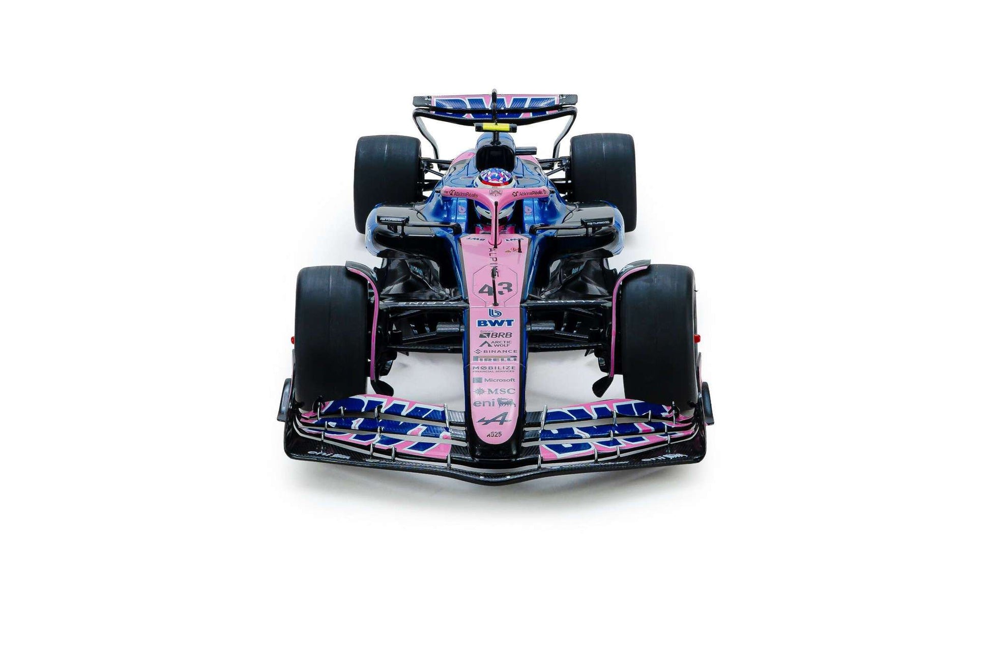Solido Alpine F1 Team A525 #43 Colapinto Canada GP 2025 Pink 1:18 STM Diecast Default Title Default Title-