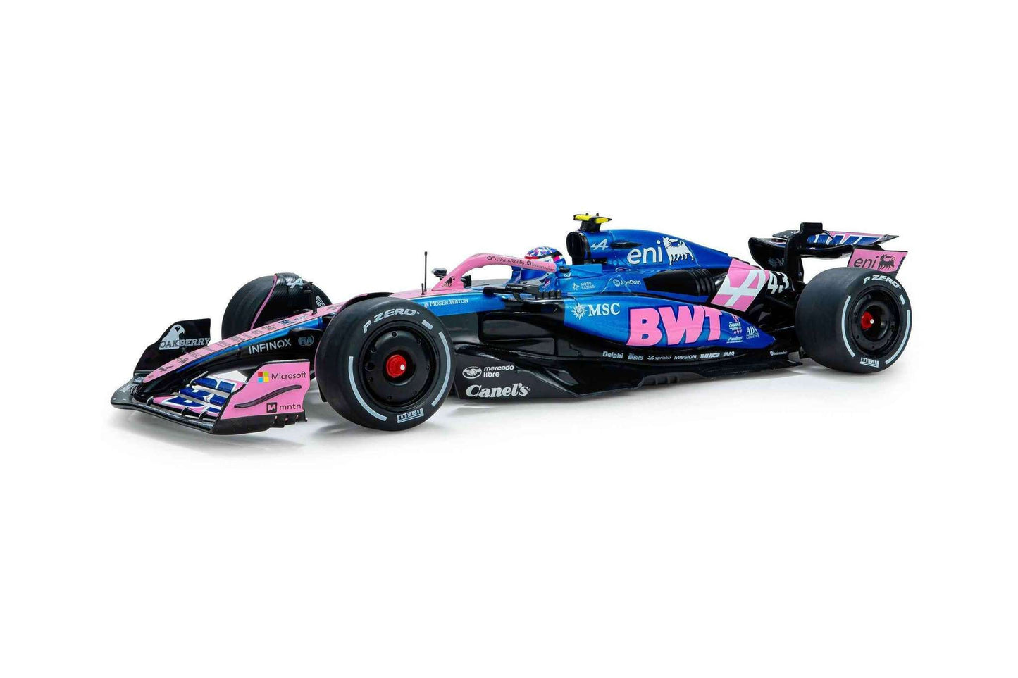 Solido Alpine F1 Team A525 #43 Colapinto Canada GP 2025 Pink 1:18 STM Diecast Default Title Default Title-