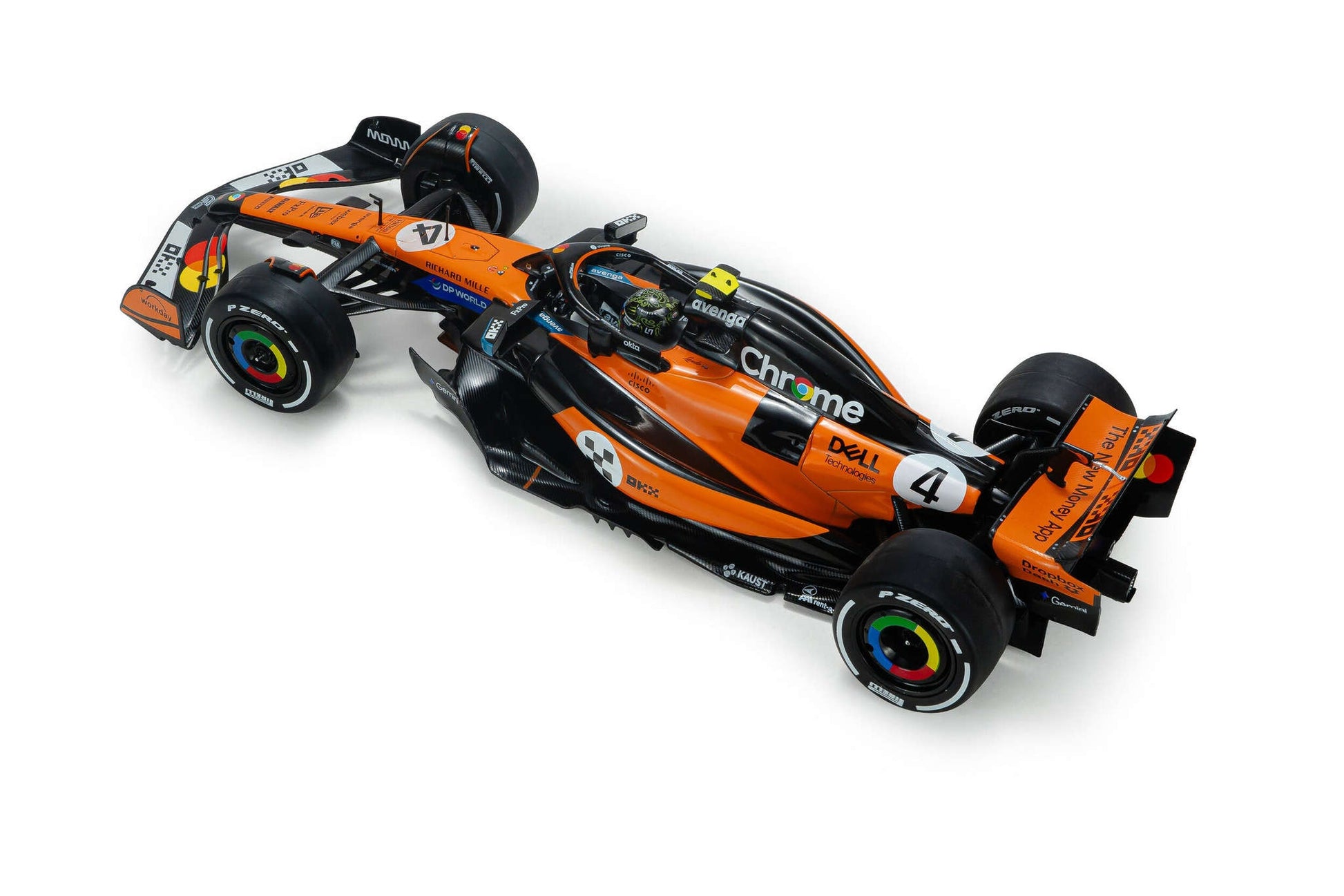 Solido Mclaren F1 Team MCL39 Orange #4 L. Norris Winner Monaco GP 2025 1:18 Cartsfy Inc.