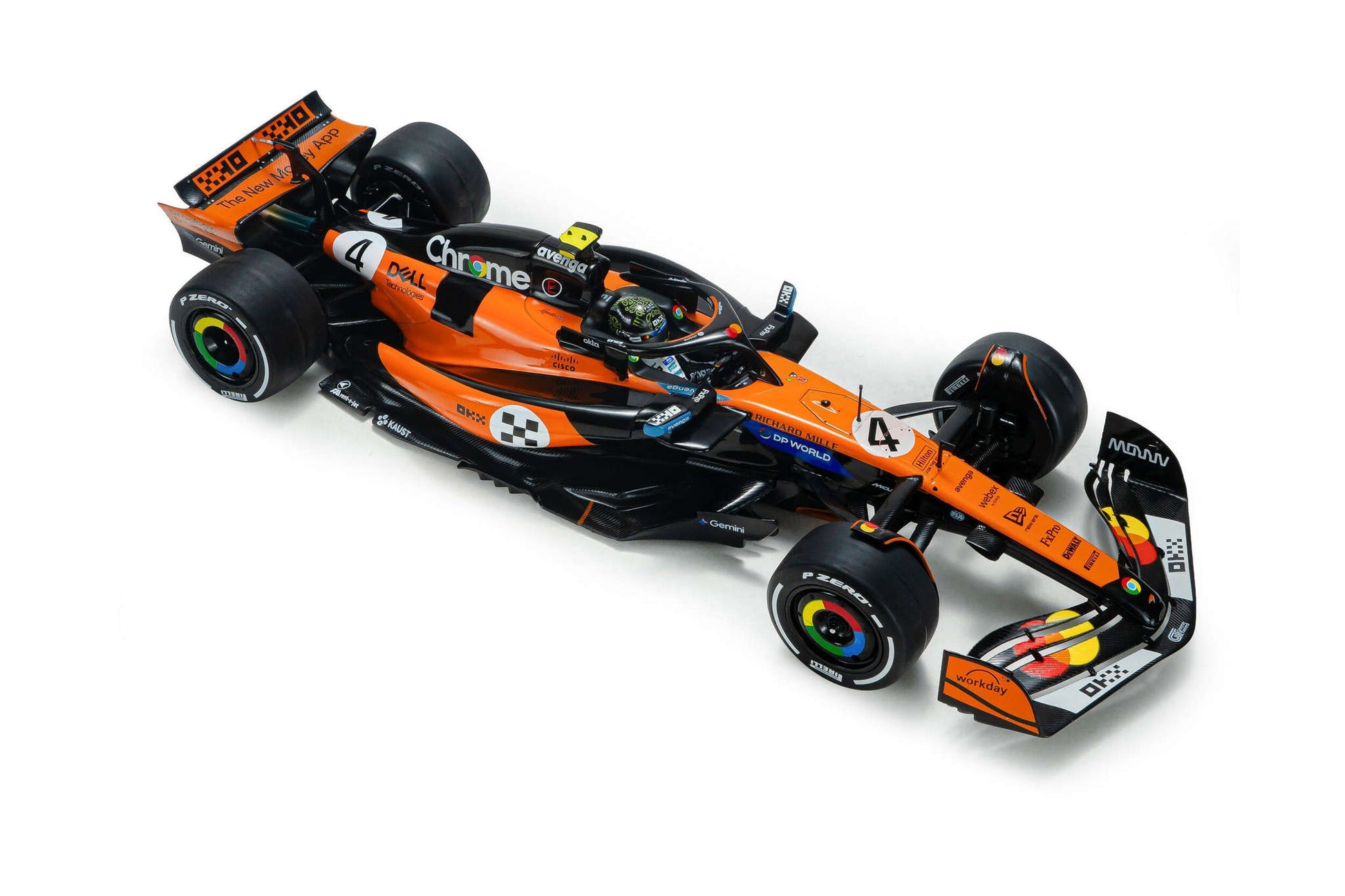Solido Mclaren F1 Team MCL39 Orange #4 L. Norris Winner Monaco GP 2025 1:18 Cartsfy Inc.