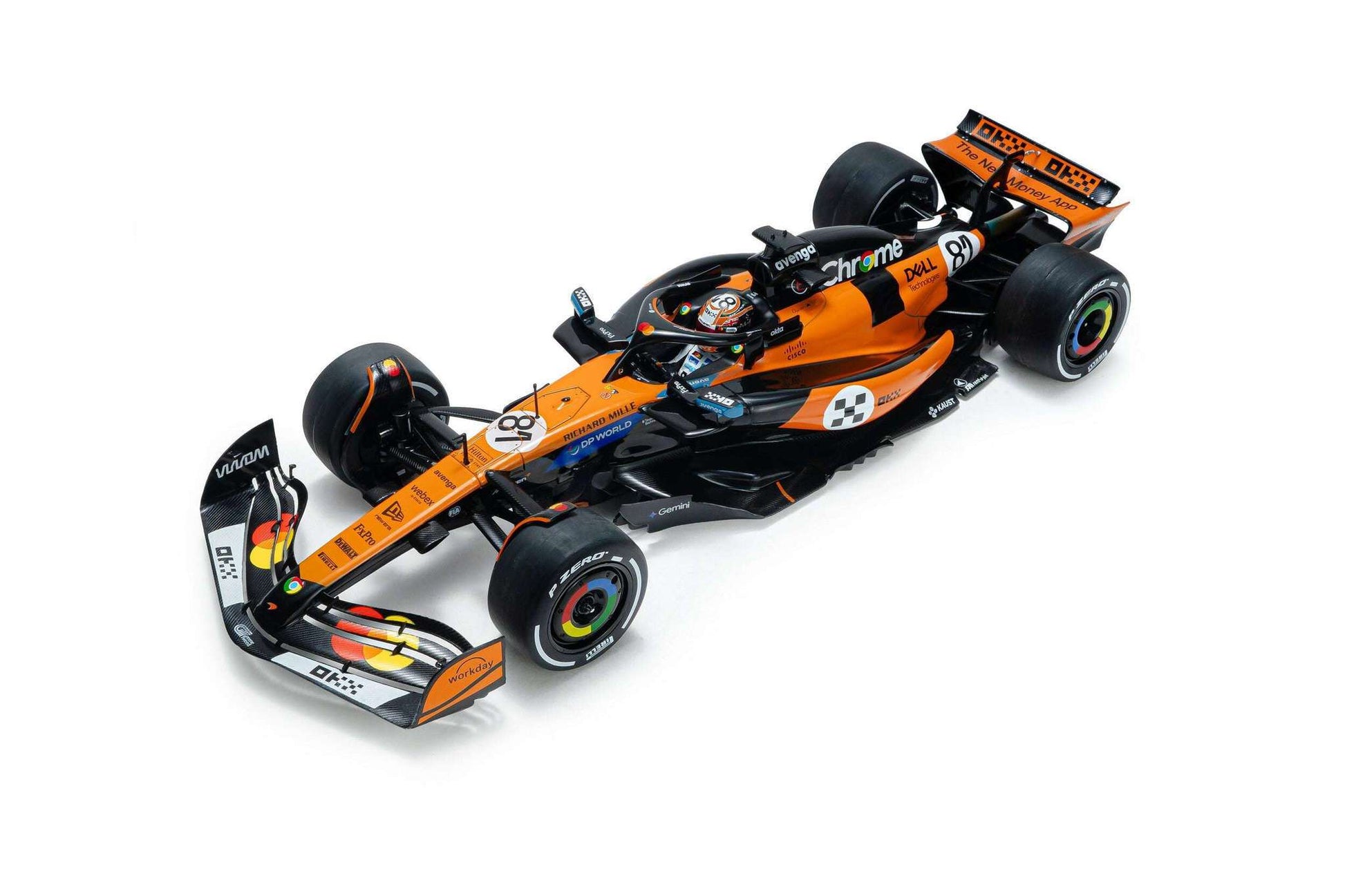 Solido Mclaren F1 Team MCL39 Orange #81 O. Piastri 3rd Monaco GP 2025 1:18 Cartsfy Inc.