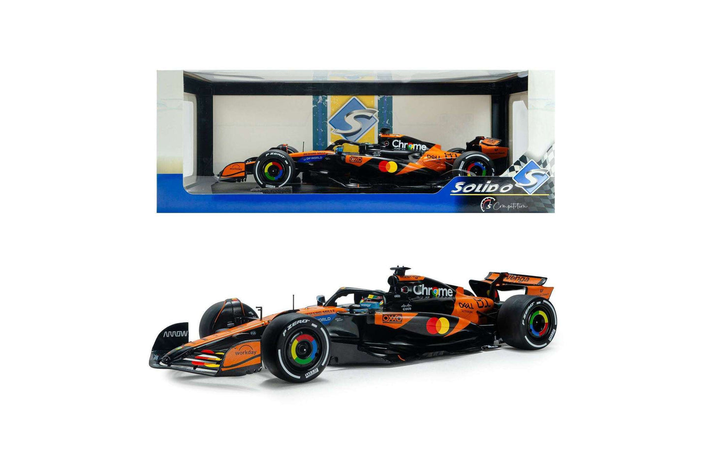 Solido Mclaren F1 Team MCL39 Orange #81 O. Piastri Winner China GP 2025 1:18 Cartsfy Inc.