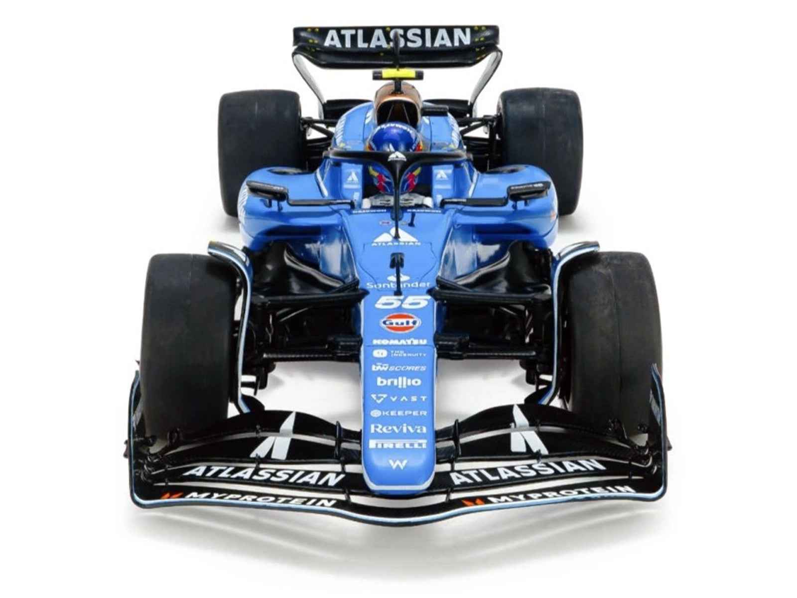 Solido Williams F1 Team FW47 Blue C. Sainz #55 Australia GP 2025 1:18 Cartsfy Inc.