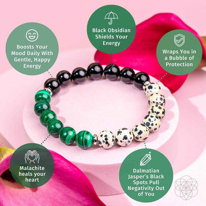 Soul Reset: Dalmatian Jasper Bracelet of Healing Cartsfy Inc.