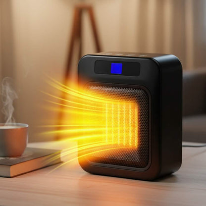 Space Heater for Indoor Use – 1500W Ceramic with Remote & Timer Cartsfy Inc.