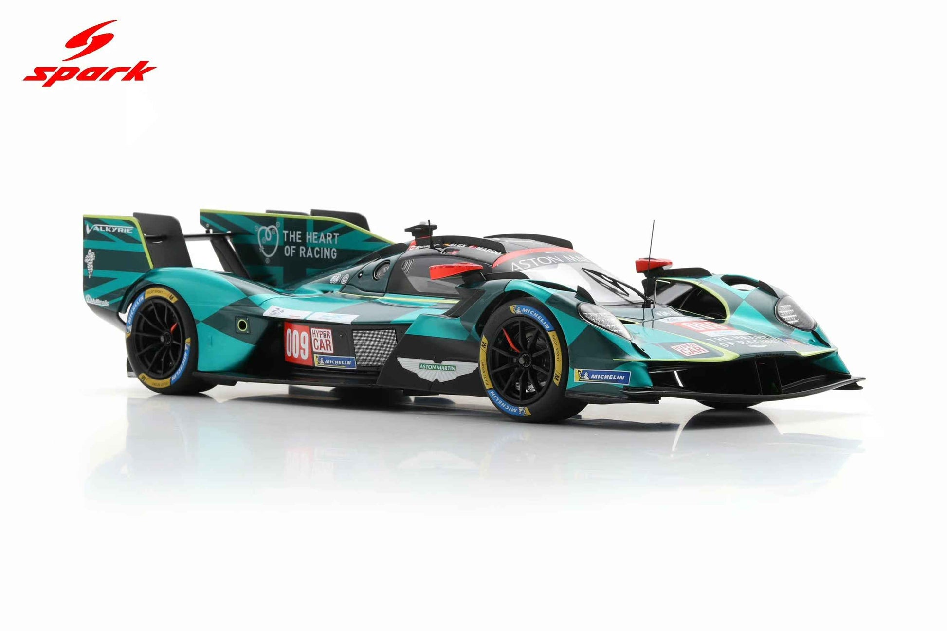 Spark-Model Aston Martin Valkyrie #009 Thor Team 24hr Le Mans 2025 Green 1:18 Cartsfy Inc.