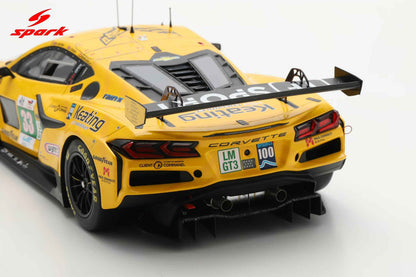 Spark Model Chevrolet Corvette C8 Z06 GT3.R #33 TF Sport 2025 IMSA Le Mans 24hrs 1:18 WITH DISPLAY STM Diecast Default Title Default Title-
