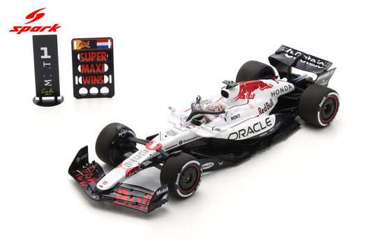 Spark-Model F1 RB21 Team Oracle Red Bull Racing #1 Winner Japan GP 2025 (Verstappen) 1:18 WITH DISPLAY Cartsfy Inc.