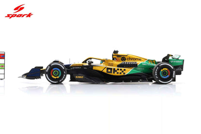 Spark-Model Mclaren F1 Team MCL38 Oscar Piastri 2nd Monaco GP 2024 1:18 STM Diecast Default Title Default Title-