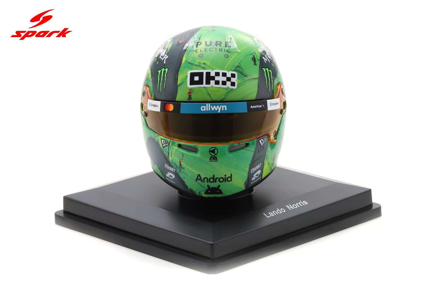 Spark-Model Mclaren F1 Team MCL39 L. Norris Helmet Las Vegas 2025 1:5 STM Diecast Default Title Default Title-
