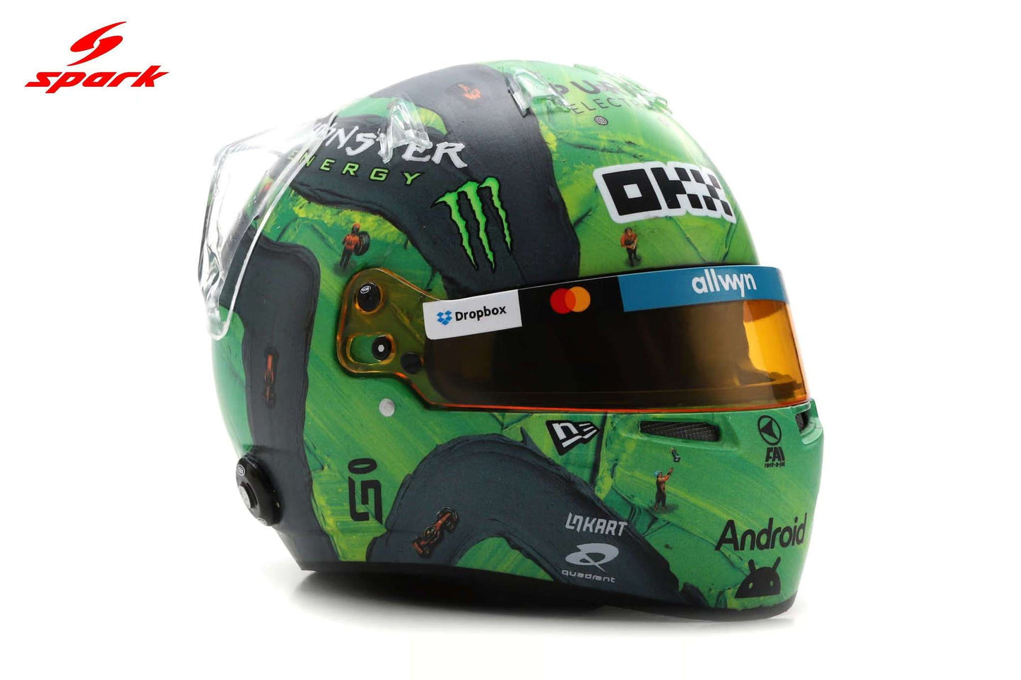 Spark-Model Mclaren F1 Team MCL39 L. Norris Helmet Las Vegas 2025 1:5 STM Diecast Default Title Default Title-